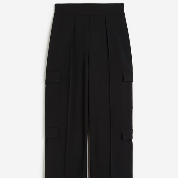 H&M Jersey Cargo Pants size Medium - Picture 2 of 3